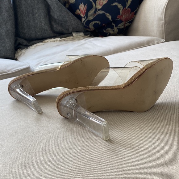 Jeffrey Campbell clear lucite heels - Picture 2 of 4
